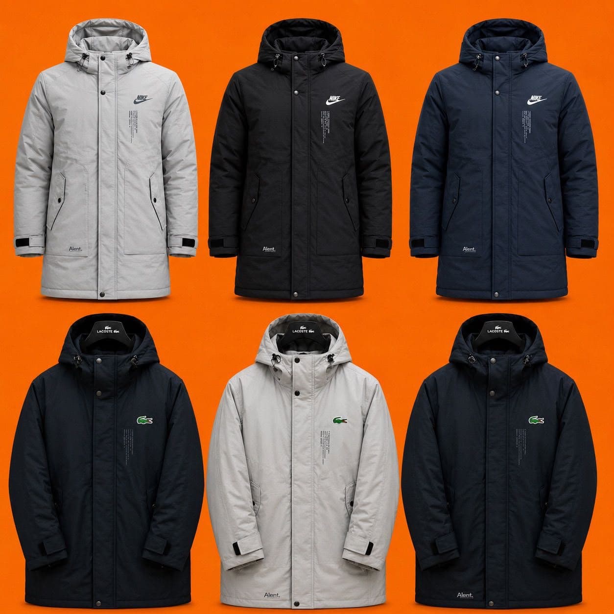 Men’s long winter jackets